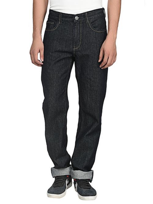 newport slim fit men black jeans - 11368855 - Very Small Image - 1