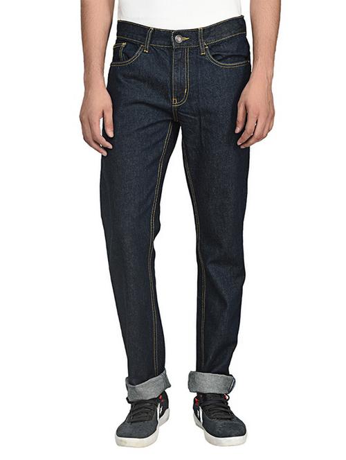 newport slim fit men black jeans - 11368859 - Very Small Image - 1