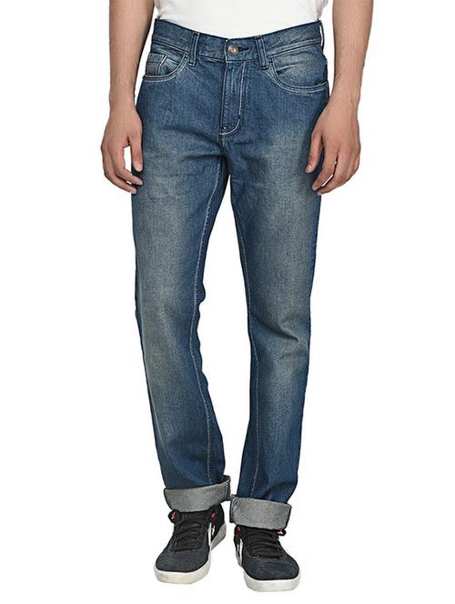 newport slim fit men blue jeans - 11368860 - Very Small Image - 1