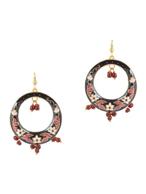 multi colored brass drop earring - 11369194 - Very Small Image - 1