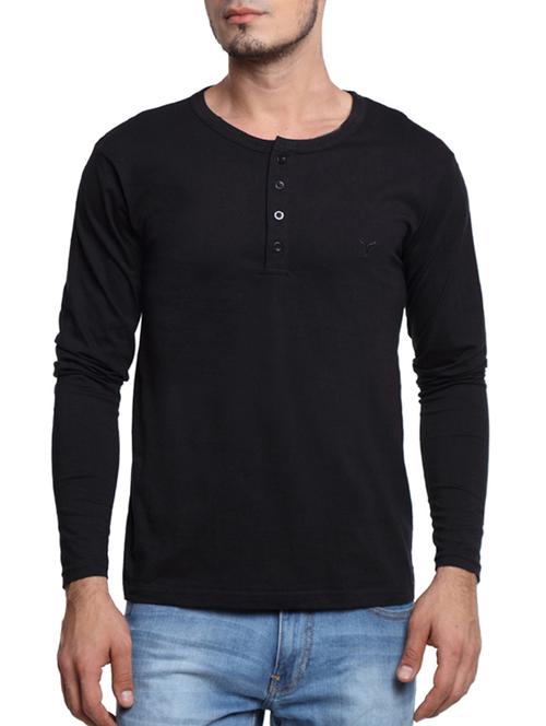 black cotton tshirt - 11370369 - Very Small Image - 1