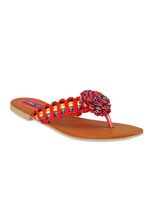 floral pattern slip on sandals - 1137358 - Very Small Image - 1