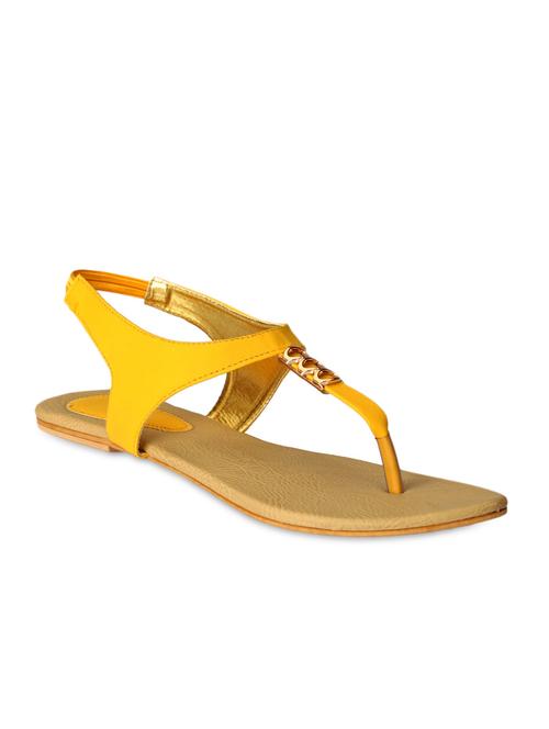 yellow toe separator sandals - 1137376 - Very Small Image - 1