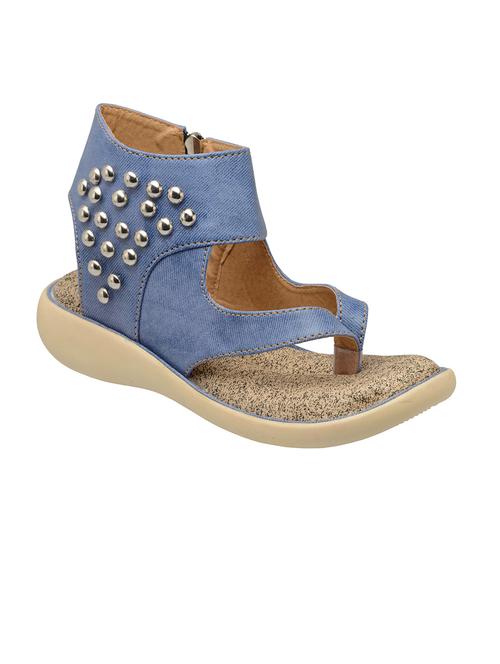 blue closed back sandal - 11374227 - Very Small Image - 1