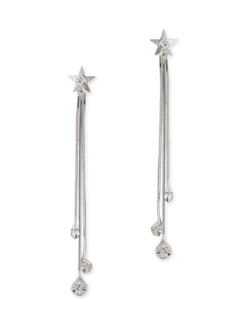 silver brass studs earring - 11381545 - Very Small Image - 1
