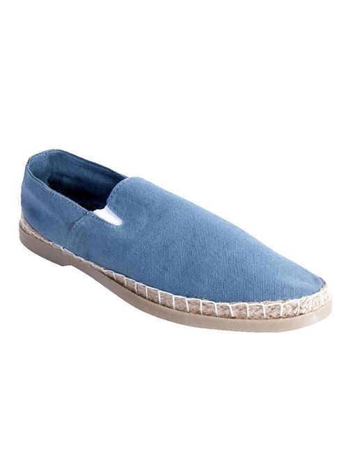 solid stone blue canvas espadrilles - 11388661 - Very Small Image - 1