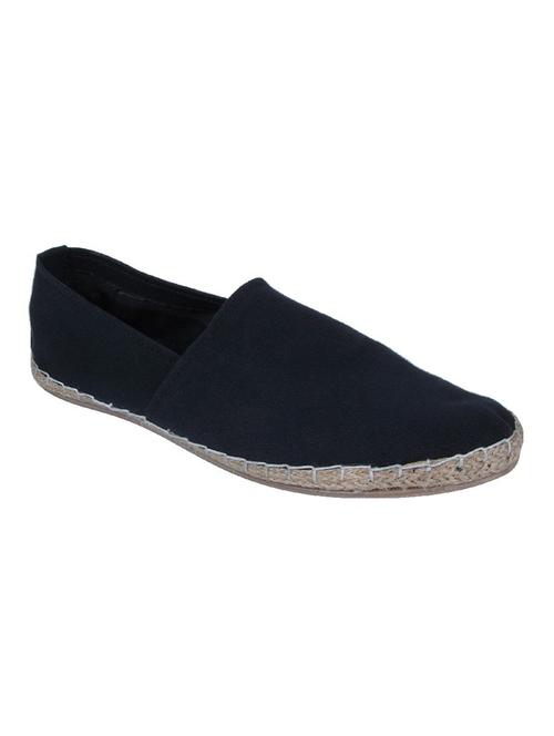 solid navy blue canvas espadrille - 11388664 - Very Small Image - 1