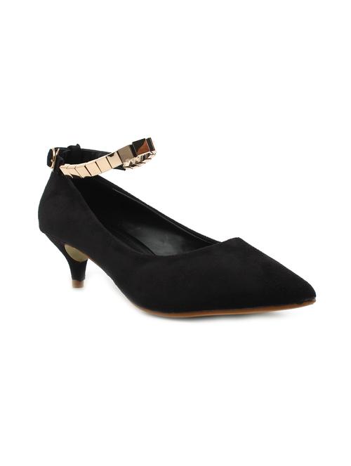 black suede ankle strap sandal - 11395982 - Very Small Image - 1