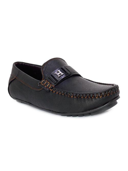 black tpr slip on loafers - 11404815 - Very Small Image - 1