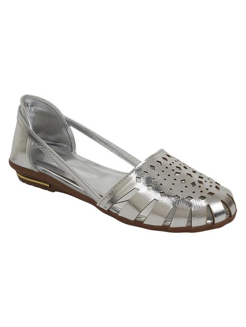 silver leatherette sandal - 11406251 - Very Small Image - 1