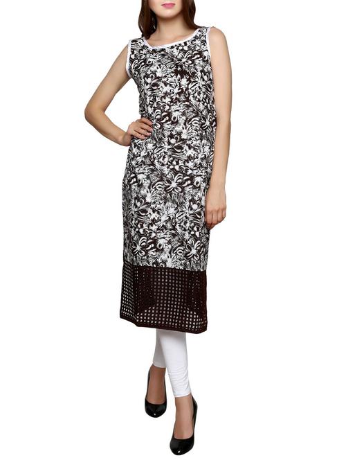 multi printed cotton kurta - 11406588 - Very Small Image - 1