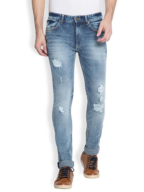 blue cotton jeans - 11408057 - Very Small Image - 1