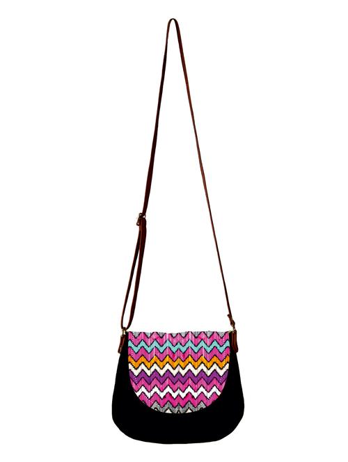 black canvas sling bag - 11412977 - Very Small Image - 1