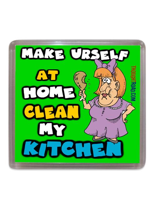 quirky quote fridge magnet - 1141327 - Very Small Image - 1