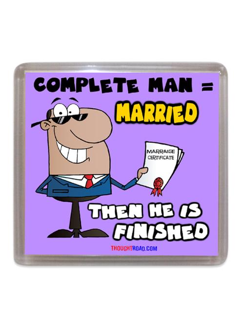 quirky quote fridge magnet - 1141343 - Very Small Image - 1