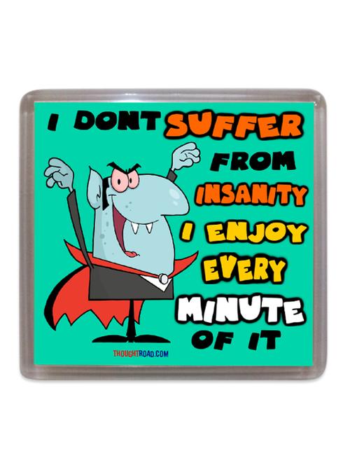 quirky quote fridge magnet - 1141351 - Very Small Image - 1