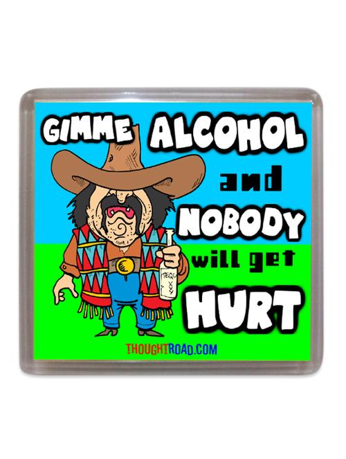 quirky quote fridge magnet - 1141355 - Very Small Image - 1