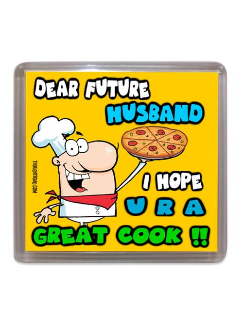 quirky quote fridge magnet - 1141361 - Very Small Image - 1