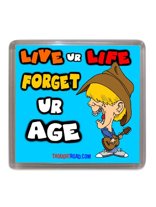 quirky quote fridge magnet - 1141367 - Very Small Image - 1