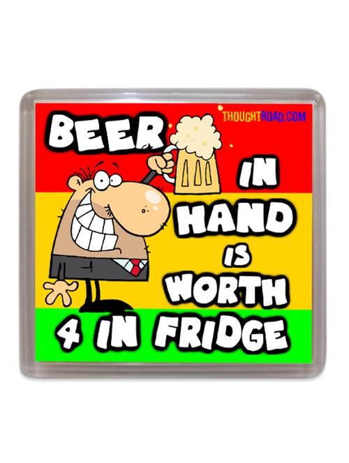 quirky quote fridge magnet - 1141374 - Very Small Image - 1