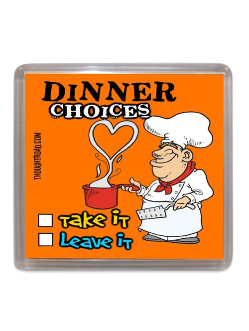 quirky quote fridge magnet - 1141376 - Very Small Image - 1