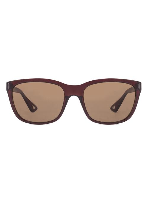 brown polycarbonate wayfarer men sunglass - 11416053 - Very Small Image - 1