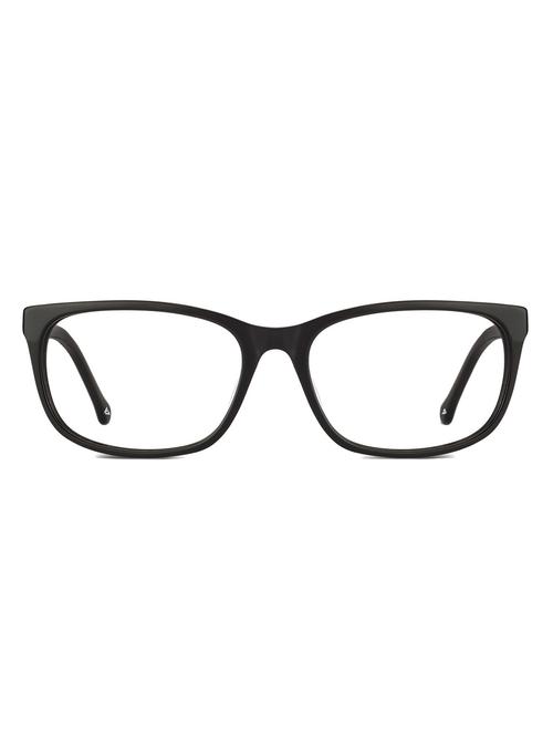 white polycarbonate rectangle men spectacle frame - 11416135 - Very Small Image - 1