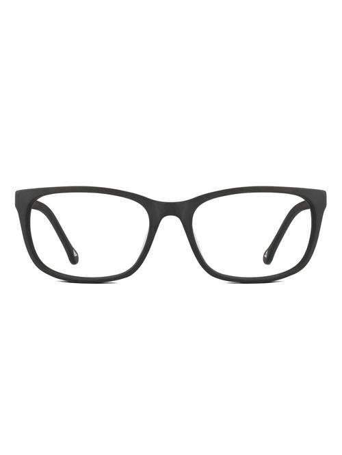 white polycarbonate rectangle men spectacle frame - 11416136 - Very Small Image - 1