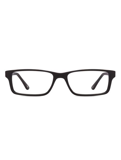 full rim black rectangle eye glasses - 11416171 - Very Small Image - 1