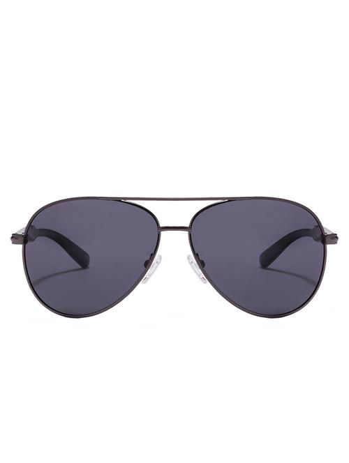 vincent chase top guns vc 6961/p c2 gunmetal grey aviator polarized sunglasses - 11416721 - Very Small Image - 1