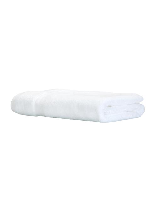 white cotton bath towel - 11419310 - Very Small Image - 1