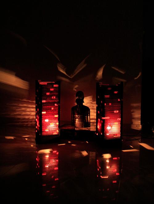 cuboidal cardboard table lamp - 1142353 - Very Small Image - 1