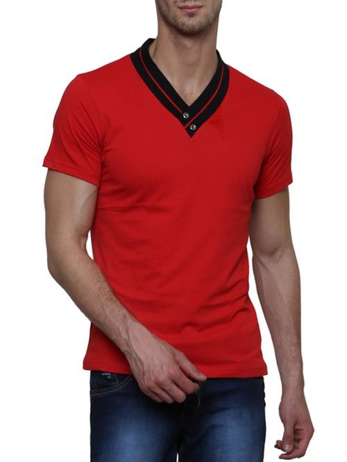 red cotton tshirt - 11428432 - Very Small Image - 1