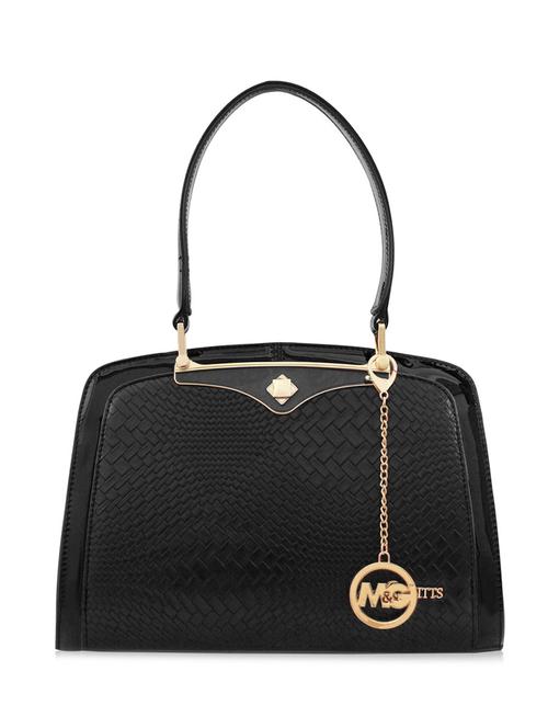 black leatherette handbag - 11436368 - Very Small Image - 1