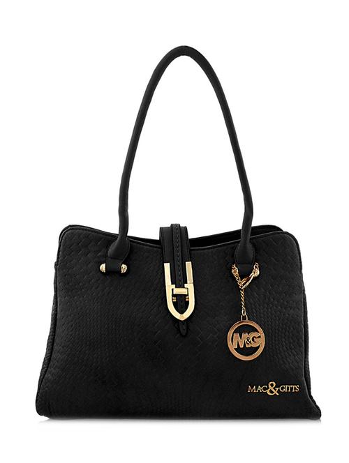 black leatherette handbag - 11436405 - Very Small Image - 1