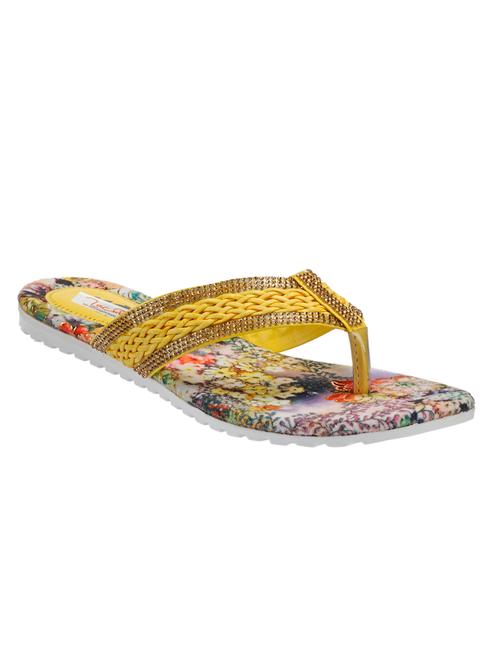 yellow fabric sandal - 11437148 - Very Small Image - 1