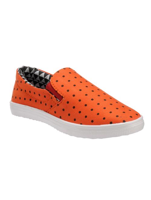 orange canvas plimsoll - 11437158 - Very Small Image - 1