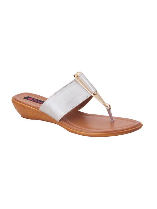 gold leatherette sandals - 11439455 - Very Small Image - 1
