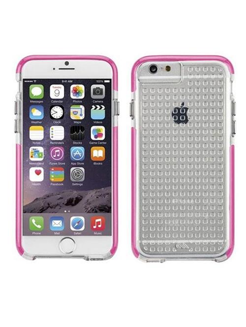 pink silicone back mobile cover - 11439543 - Very Small Image - 1