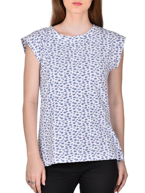 women's all over print round neck t-shirt - 11440055 - Very Small Image - 1