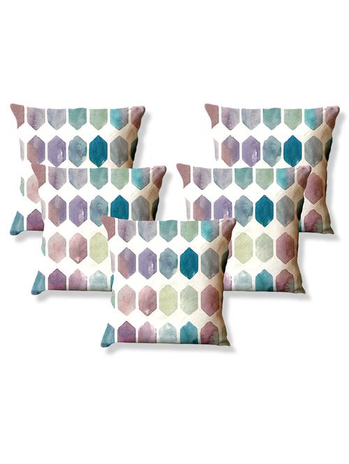 la verve digital printed canvas abstract cushion cover - 11444231 - Very Small Image - 1