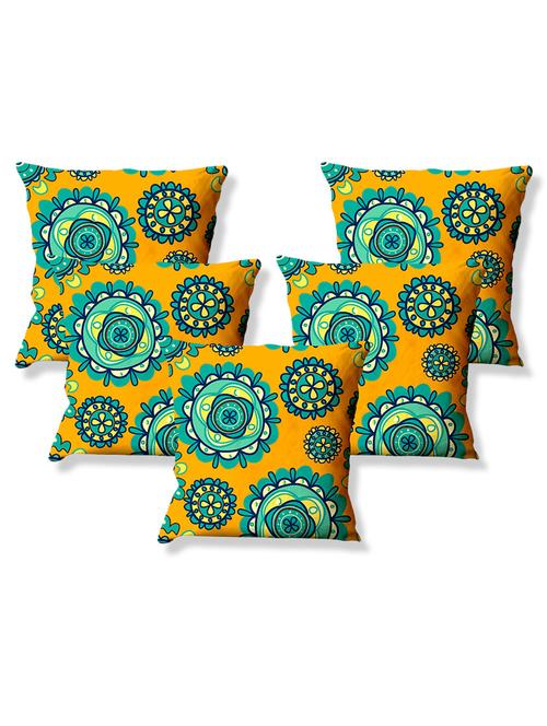 la verve digital printed canvas abstract cushion cover - 11444247 - Very Small Image - 1