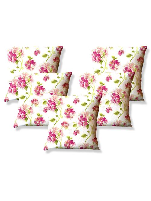 la verve digital printed canvas floral cushion cover - 11444286 - Very Small Image - 1