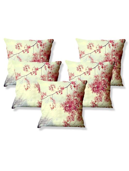 la verve digital printed canvas floral cushion cover - 11444296 - Very Small Image - 1