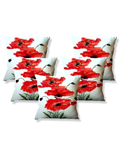 la verve digital printed canvas floral cushion cover - 11444310 - Very Small Image - 1