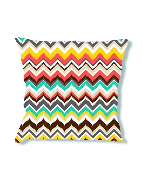 la verve digital printed canvas abstract cushion cover - 11444397 - Very Small Image - 1