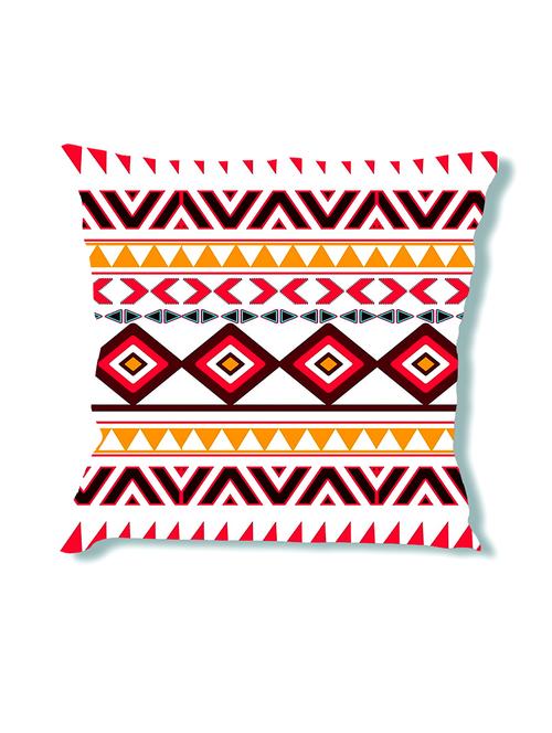 la verve digital printed canvas abstract cushion cover - 11444403 - Very Small Image - 1
