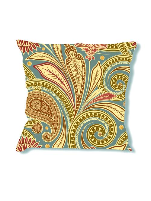 la verve digital printed canvas abstract cushion cover - 11444406 - Very Small Image - 1