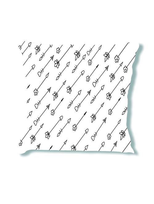 la verve digital printed canvas abstract cushion cover - 11444413 - Very Small Image - 1