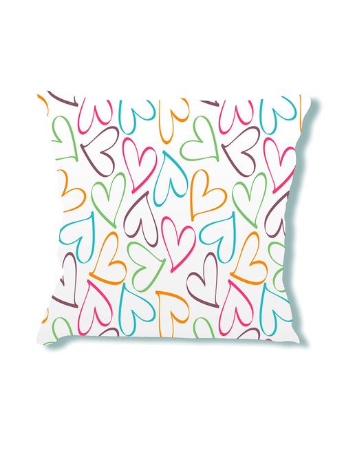 la verve digital printed canvas abstract cushion cover - 11444419 - Very Small Image - 1
